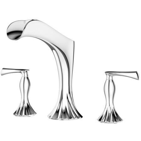 Pfister Tub Trim, 3, Deck, Polished Chrome RT6-5RHC